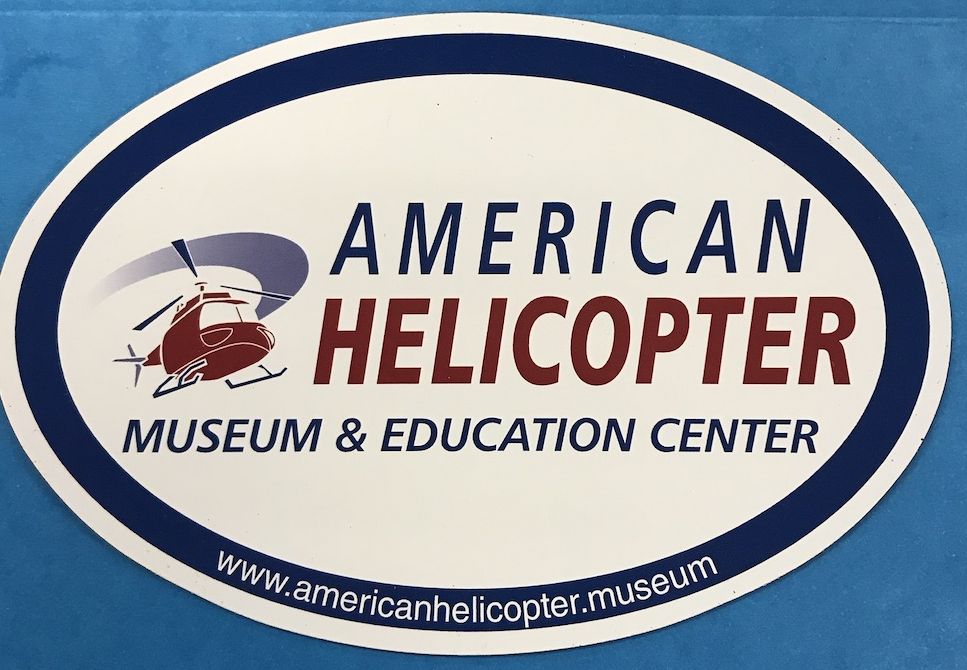 AHMEC Car Magnet - American Helicopter Museum & Education Center